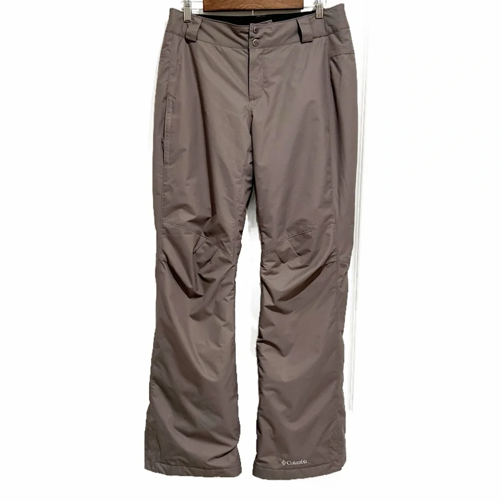 Columbia Men’s gray Arctic Trip ski pants. Omni heat. Waterproof. Size M.